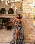 Blossoming Iris Gown