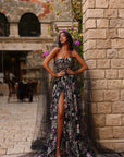 Blossoming Iris Gown